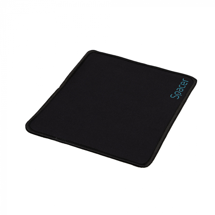 Mousepad Spacer, Negru, 220x180mm, Cauciuc - Ideal pentru Birou sau Acasa [2]