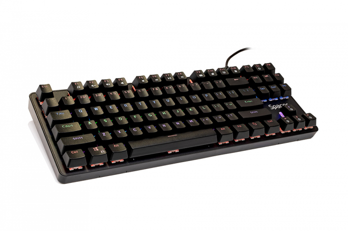 Tastatura Mecanica Spacer USB, RGB, 87 Taste, Immortal [4]
