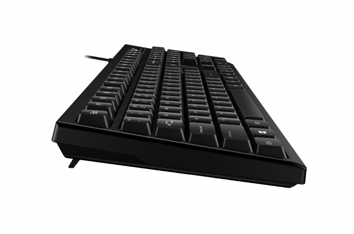 Tastatura USB Genius, Negru, 104 Taste, KB-100 - Ideal pentru Birou sau Acasa [5]