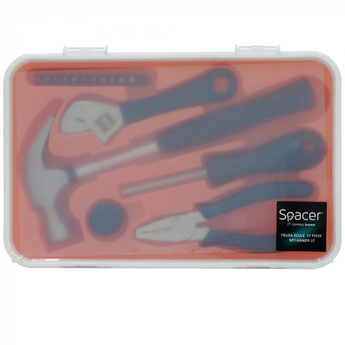 Trusa Scule Esentiale, 17 Piese – Set Unelte pentru Uz Casnic [5]