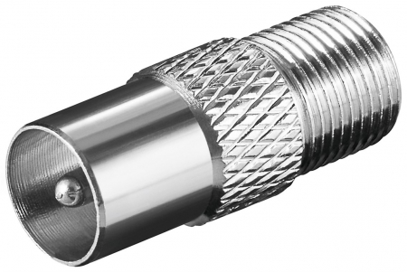 Adaptoare - Adaptor Coax Mama - F Tata