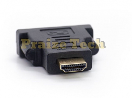 Adaptor DVI 29 Pini Mama - HDMI Tata, Adaptor pentru Sisteme Video DVI-I sau DVI-A [1]