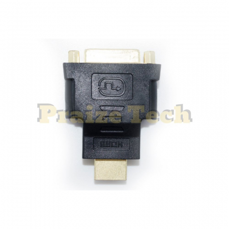 Adaptor DVI 29 Pini Mama - HDMI Tata, Model Gold, Adaptor pentru Sisteme Video DVI-I sau DVI-A [2]