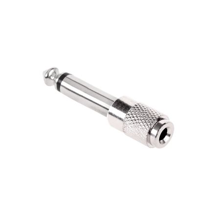 Adaptoare Audio - Adaptor Jack 3.5mm Mama - Jack 6.3mm Tata Mono, Metal