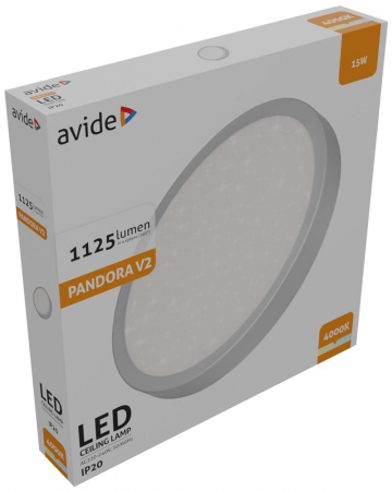 Aplică Plafonieră LED 15W 280*40mm NW 4000K Pandora V2 [1]