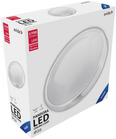 Aplică Plafonieră LED 18W 330*100mm CW 6400K Pandora [1]