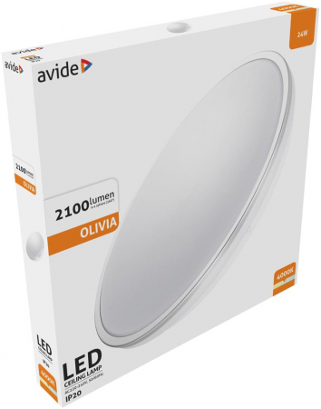 Aplică Plafonieră LED 24W 380*50mm NW 4000K Olivia [1]