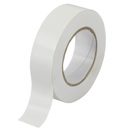 Unelte si Testere - Banda Izolatoare, Model Alb, 0.13x19mm, 10m Lungime - Banda Izolatoare PVC pentru Cabluri Electrice