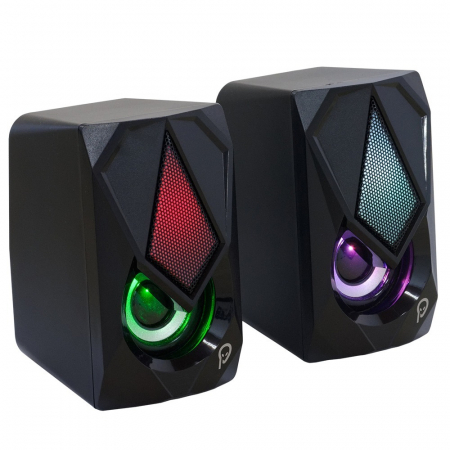 Boxe - Boxe Gaming 2.0 Spacer, Negru, SPB-Storm, 6W(2X3W), USB