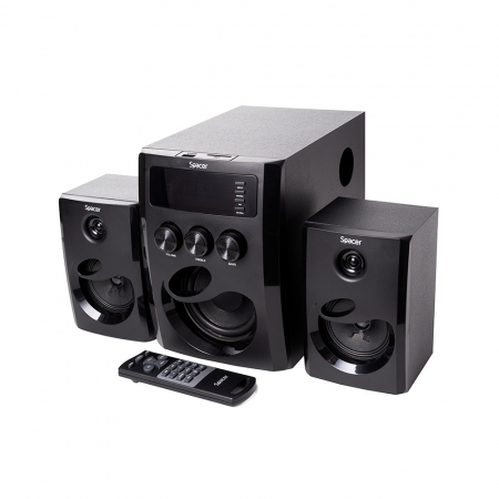 Boxe - Boxe 2.1 Spacer, BT Tokyo, 20W(2X5W+10W), USB – Bluetooth si Jack
