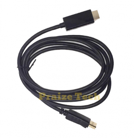 Cablu DisplayPort - HDMI 1.4, 2m Lungime - Tip Male-Male pentru PC Gaming, Monitoare [1]