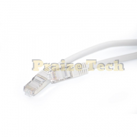 Cat6 S/FTP - Cablu S/FTP Retea Cat6, Lungime 0.5m, Gri, Ethernet