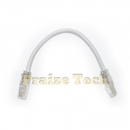 Cablu S/FTP Retea Cat6, Lungime 0.5m, Gri, Ethernet [1]
