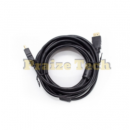 Cablu HDMI 1.4, 19 Pini Tata-Tata, Lungime 5m - TV HD, Monitoare sau Console [1]