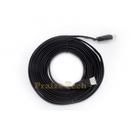 Cablu HDMI 1.4 Plat, 19 Pini cu Ethernet, Lungime 5m - Cablu Video pentru TV HD, Monitoare sau Console [3]