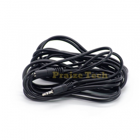 Conectica - Cablu Jack 3.5 Stereo Tata-Mama, 10m Lungime - Prelungitor Cablu Audio