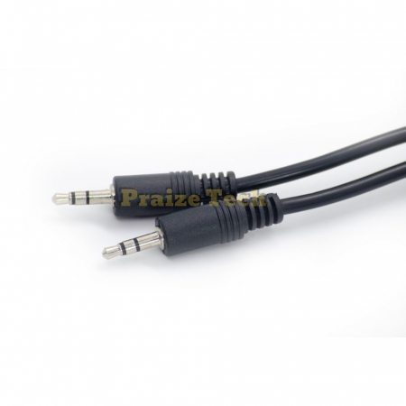 Cablu Jack 3.5 Stereo Tata-Tata, 5m Lungime - Tip Male-Male pentru Telefon, Calculator [2]