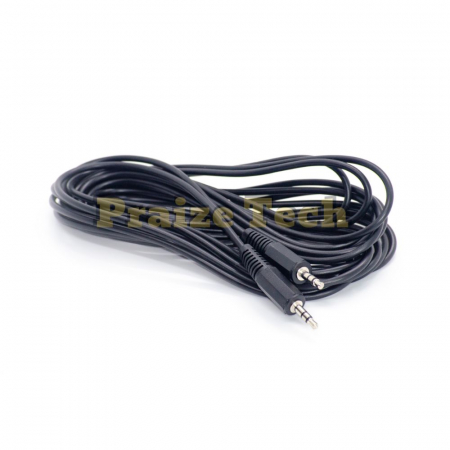 Cablu Jack 3.5 Stereo Tata-Tata, 5m Lungime - Tip Male-Male pentru Telefon, Calculator [3]