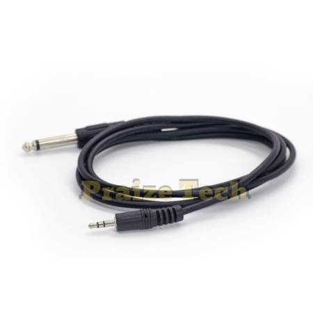 Conectica - Cablu Jack 3.5mm-6.3mm, 1.5m Lungime - Tip Stereo-Mono pentru Modular, Sintetizator sau Mixer