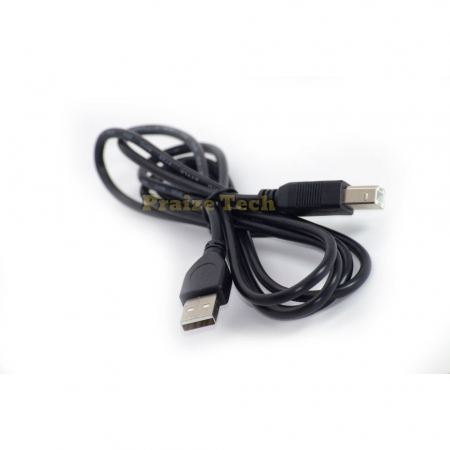 Cablu USB A Tata - USB B Tata, Negru, Cablu Imprimanta, 1.5 M Lungime - Ideal pentru Scanner, HDD extern, Hub USB [3]