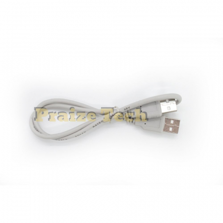 Cablu USB Tata A-A, Model Gri, Lungime 0.5m - Cablu USB Tata A pentru Calculator, Consola, Media Player [1]