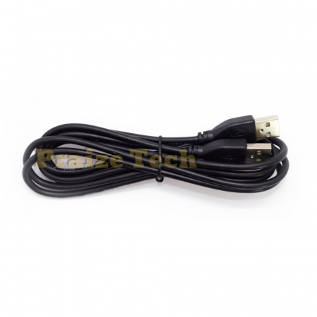 Cablu USB Tata A-A, Model Negru, Lungime 1.8m - Cablu USB Tata A pentru Calculator, Consola, Media Player [2]