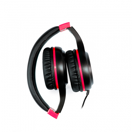 Casti Spacer, Model Rosu, SPHS-Pearl-RD, Microfon – Conectare 2x Jack [2]