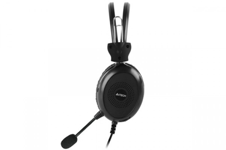 Casti A4Tech, Model Negru, HU-30, Microfon – Conectare USB [1]