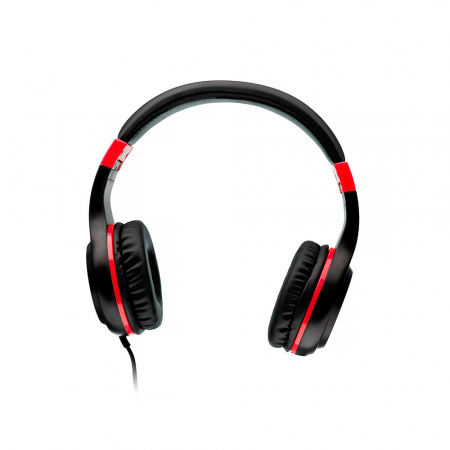 Casti Spacer, Model Rosu, SPHS-Pearl-RD, Microfon – Conectare 2x Jack [1]