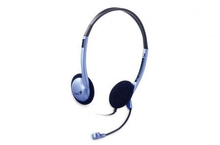 Casti - Casti Genius, Model Negru, HS-02B, Microfon – Conectare 2x Jack