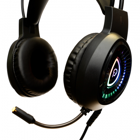 Casti Gaming Spacer, RGB, SPGH-Phantom cu Microfon – Lumini RGB [4]