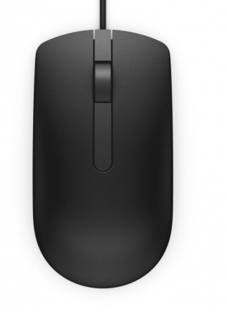 Mouse - Mouse Dell, Negru, 1000 DPI, 570-AAIS - Ideal pentru Birou sau Acasa