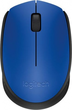 Mouse - Mouse Wireless Logitech, Albastru, 1000 DPI, M171 - Ideal pentru Birou sau Acasa
