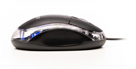 Mouse Spacer, Negru, 800 DPI, SPMO-080 - Ideal pentru Birou sau Acasa [3]