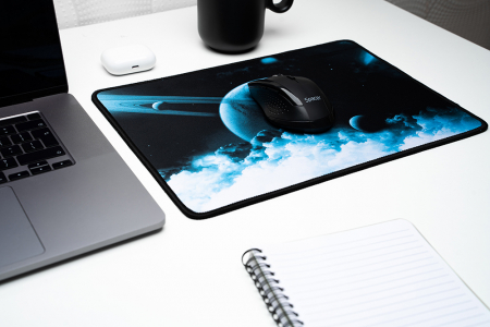 Mousepad Spacer Gaming, M-PICT, 350x250mm, Cauciuc si Textil [3]
