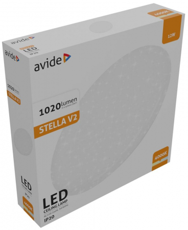 Aplică Plafonieră LED 12W 280*65mm NW 4000K Stella V2 [1]