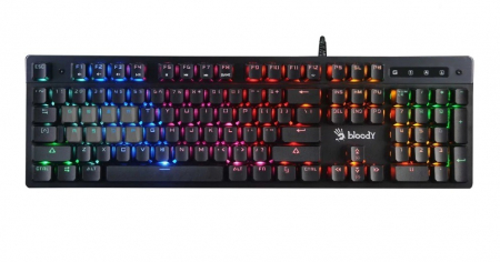 Gaming - Tastatura Gaming A4Tech, Negru, 106 Taste, B500N – Bloody Gaming Keyboard