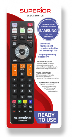 Telecomenzi - Telecomanda Universala Superior, Model Negru – Compatibil Samsung
