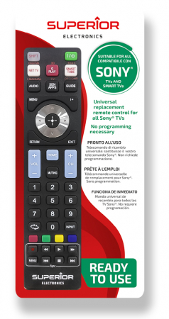 Telecomenzi - Telecomanda Universala Superior, Model Negru – Compatibil SONY