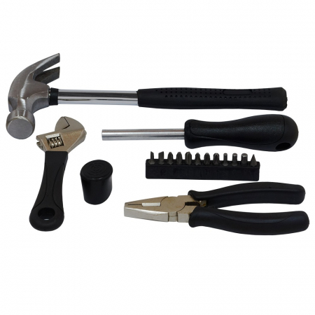 Trusa Scule Esentiale, 17 Piese – Set Unelte pentru Uz Casnic [2]