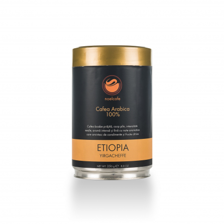 Cafea de origine - Cafea de origine ETIOPIA YIRGACHEFFE-250 gr