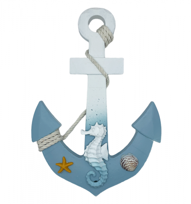 Ancora lemn decorativa SEAHORSE, 19x28cm [1]