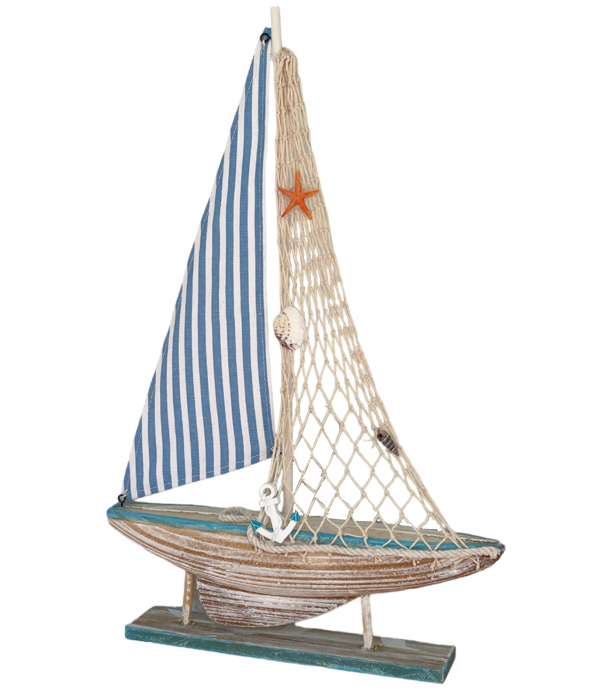 Barca lemn decorativa LIBERTY, 31x46cm [2]