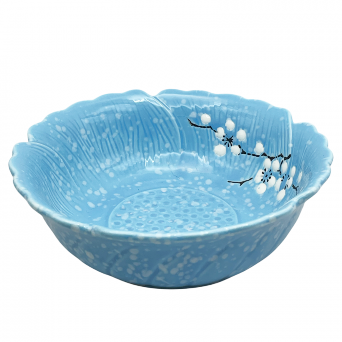 Bol servire rotund BLOSSOM, Albastru, 15x5cm [1]