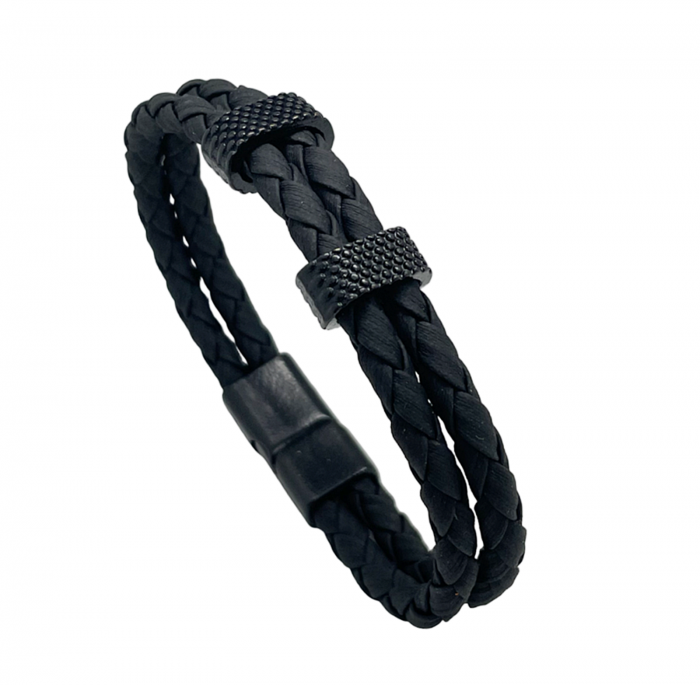 Bratara barbati ERIC, Piele neagra [1]