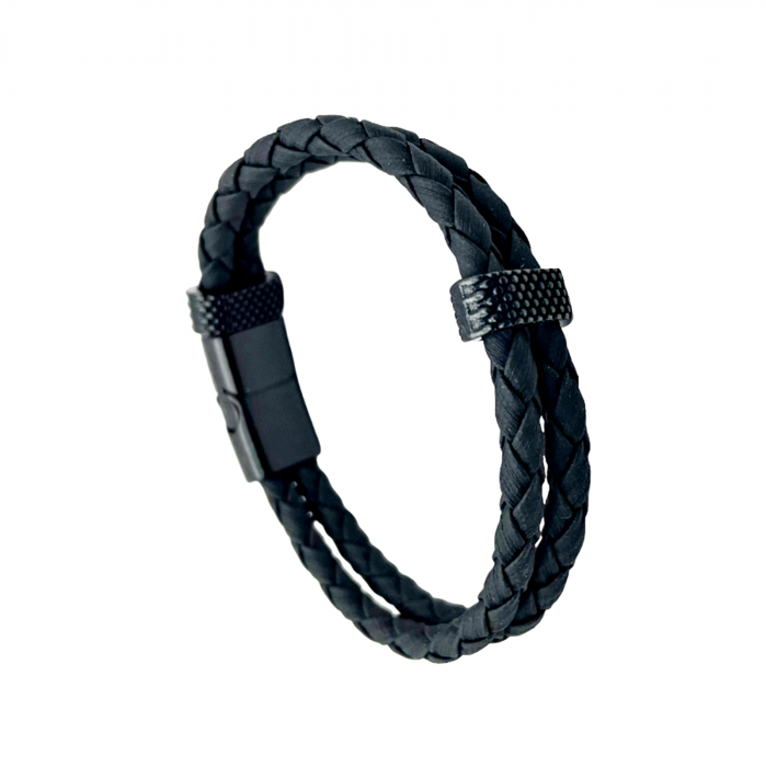 Bratara barbati ERIC, Piele neagra [3]