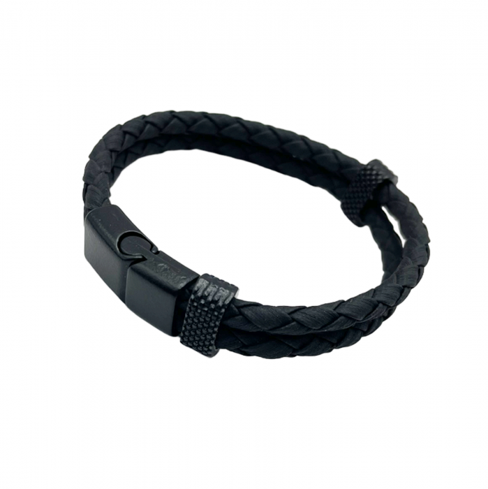 Bratara barbati ERIC, Piele neagra [2]