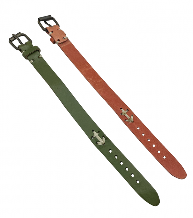 Bratara piele verde, HERITAGE [3]