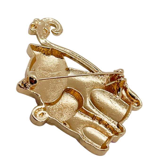 Brosa cu Pisici KITTY, Fucsia/ Roz, 5 cm [2]