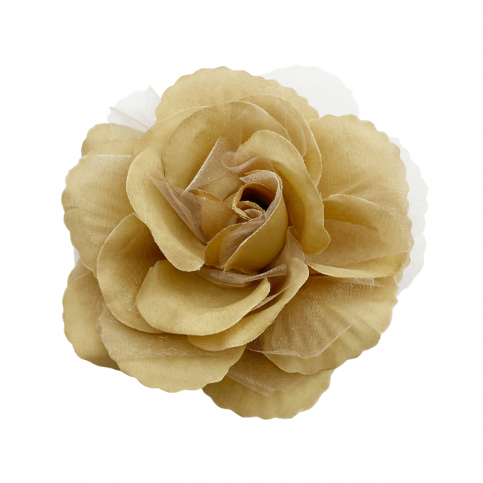 Brosa Floare REINA, Bej, 13cm [1]